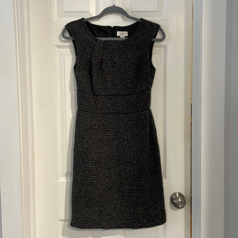 Ann Taylor tweet dress